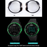 SKMEI 1219 Men Multi-Function Electronic Watch Outdoor Sports Watch